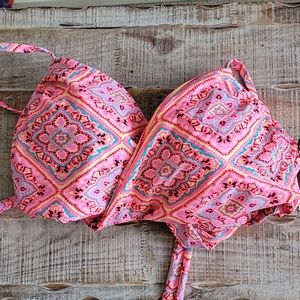 Sade and Shore Floral Bikini Top